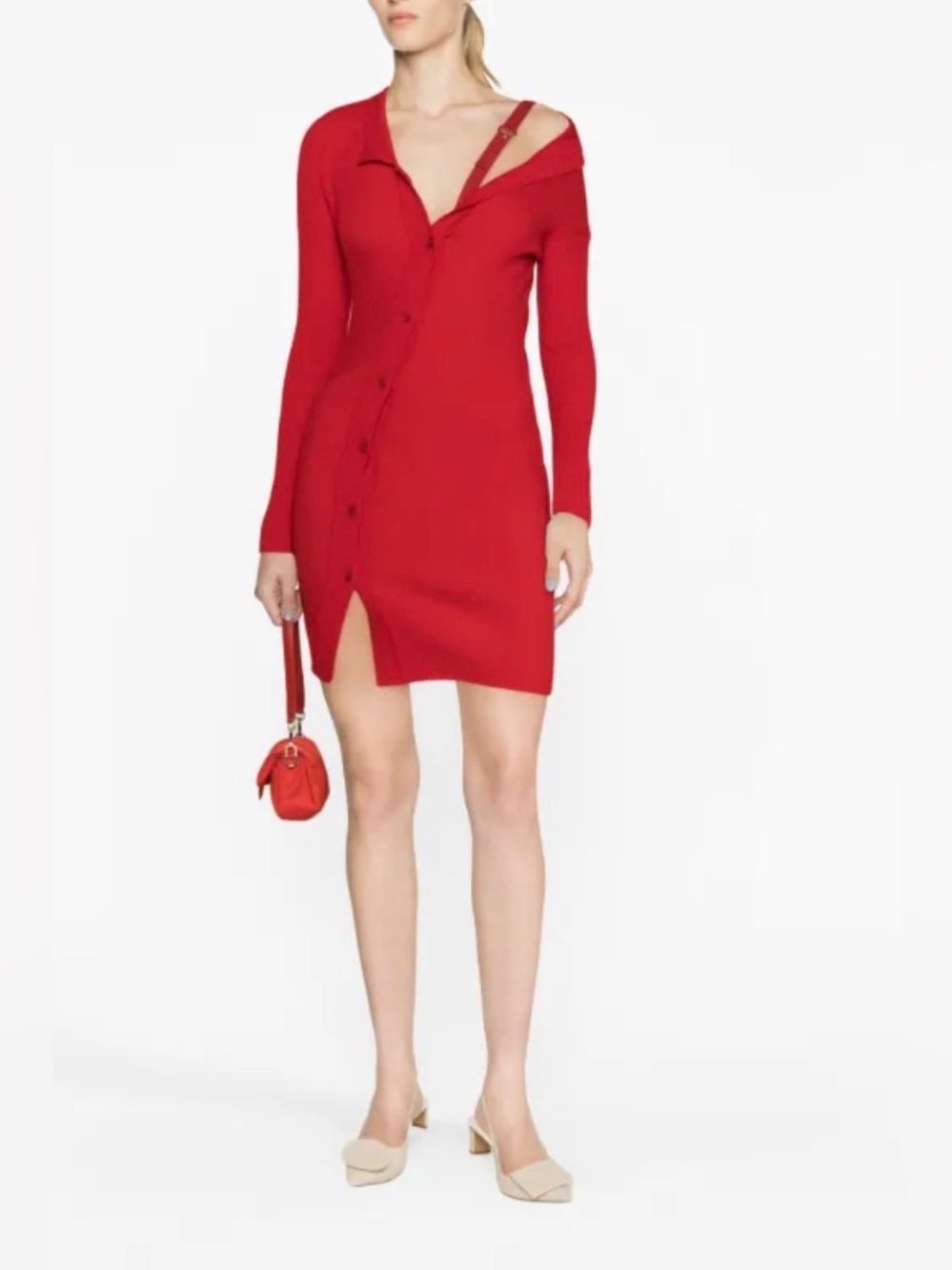 Jacquemus. La Robe Maille Colin minidress size 32 - XS